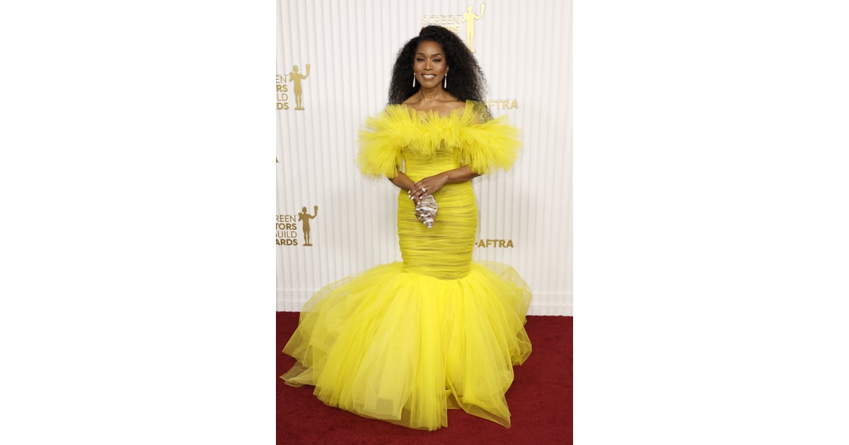 Angela Bassett at the 2023 SAG Awards 2023 SAG Awards Red Carpet Best