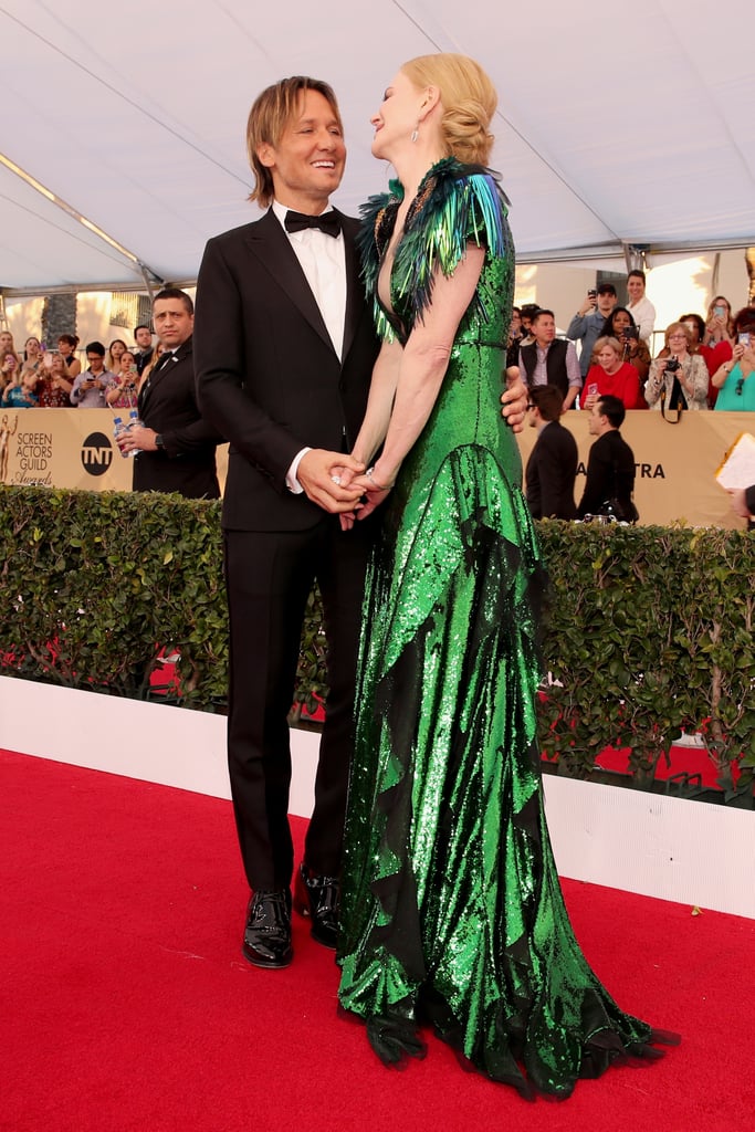 Nicole Kidman and Keith Urban at the 2017 SAG Awards
