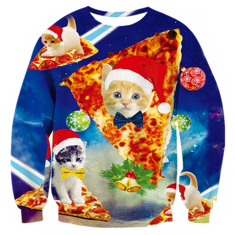 Idgreatim Ugly Christmas Crewneck Sweatshirt