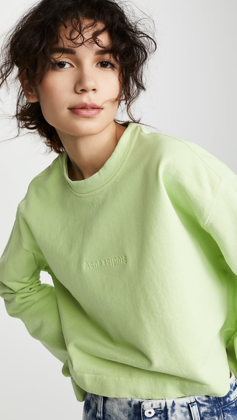 Acne Studios Odice Embossed Sweatshirt