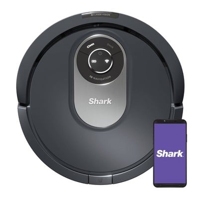 Shark AI Wi-Fi Connected Robot Vacuum with Advanced Navigation