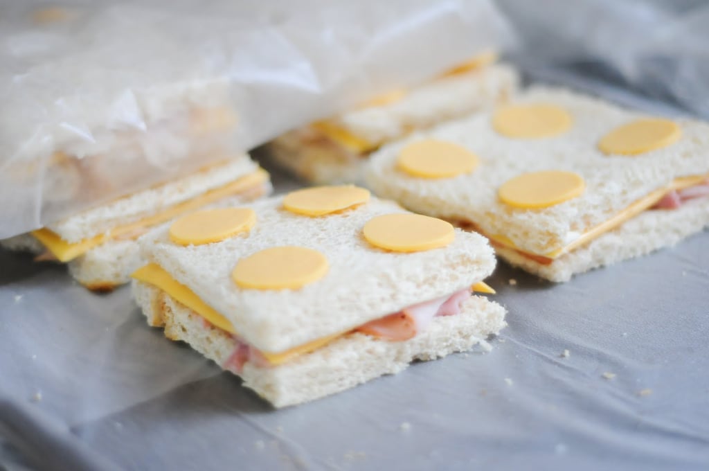 Lego Ham and Cheese Sandwiches