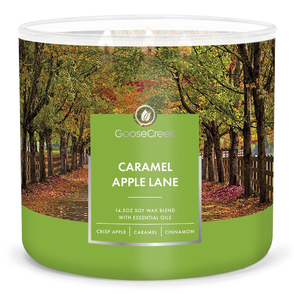 Goose Creek Caramel Apple Lane Large Jar Candle