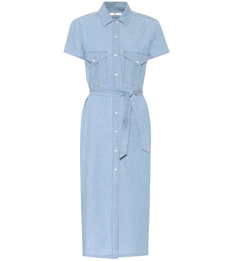 7 For All Mankind Chambray Dress