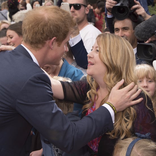 Prince Harry Embraces Former Teacher in New Zealand