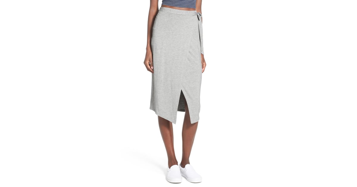H.i.p. Knit Wrap Skirt ($36) | What to Wear on a Road Trip | POPSUGAR ...