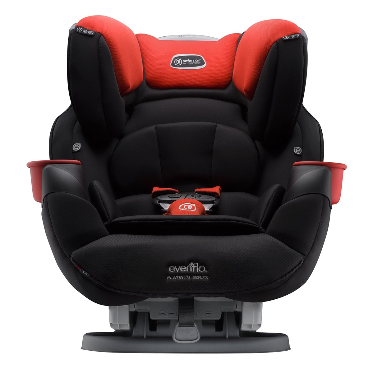 Evenflo platinum series discount car seat installation