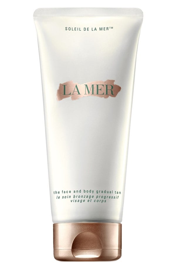 The only tan she gets comes from a très chic bottle, which is why La Mer's Face and Body Gradual Tan Lotion ($90) is an indulgence she'll go crazy for.
