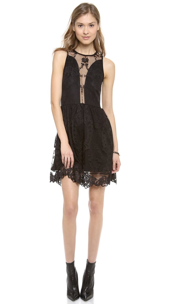 For Love & Lemons Black Lace Dress ($189)