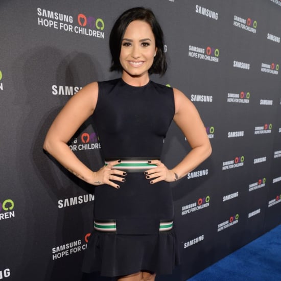 Demi Lovato Wears LBD on the Red Carpet