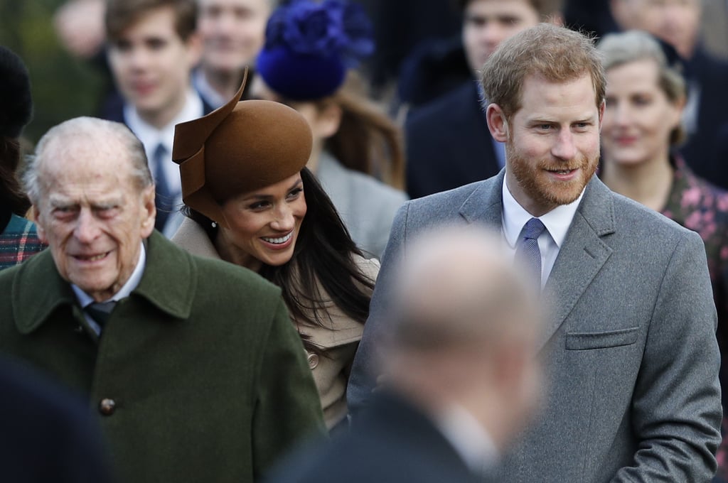 Prince Harry and Meghan Markle Attend Christmas Service