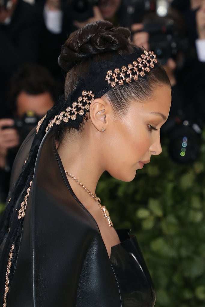 Bella Hadid Wore a 10-Pound Veil to the Met Gala