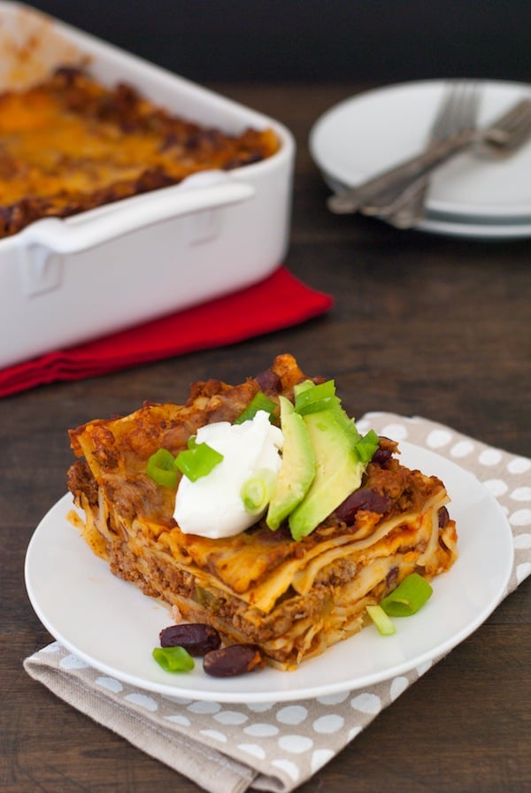 Gluten-Free Chili Lasagna