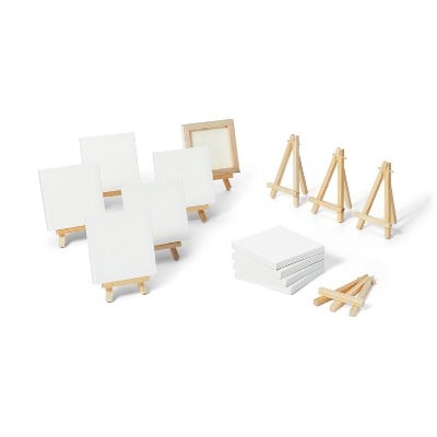 Mondo Llama 10pk Paintapalooza Stretched Canvas Party Pack