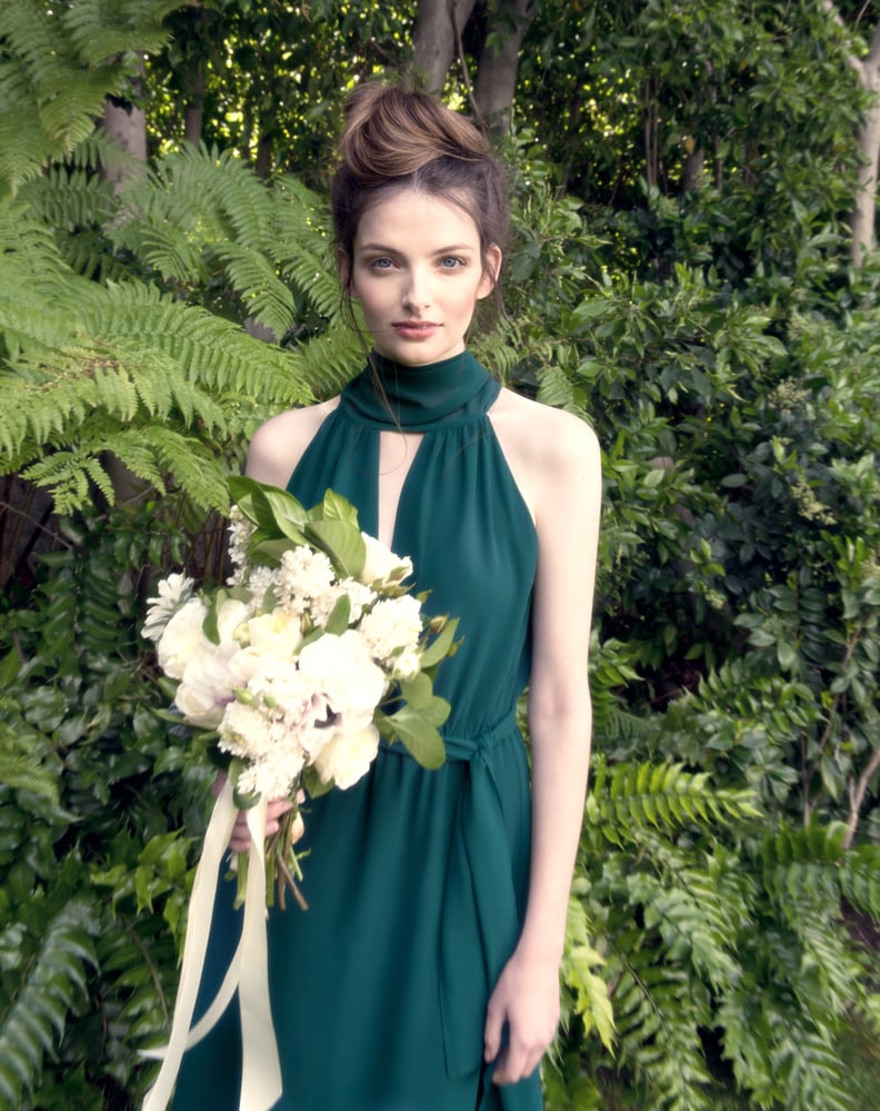 Slytherin-Inspired Bridesmaid Dress