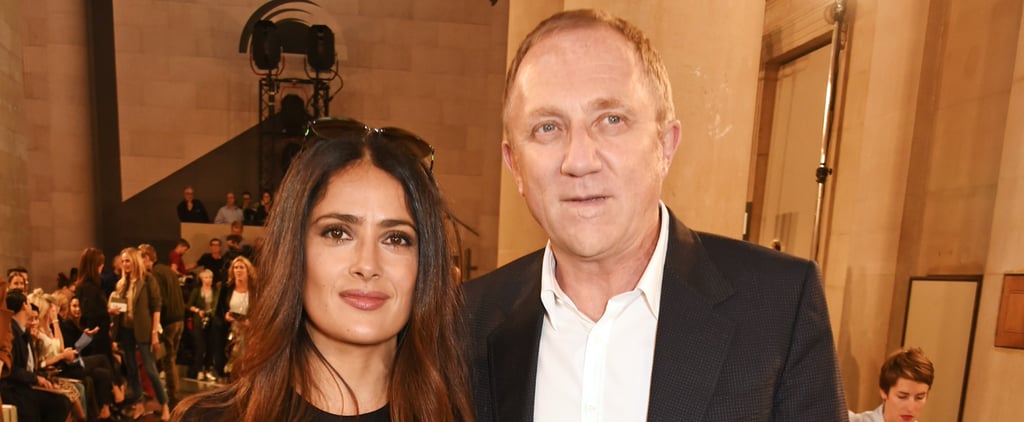 Salma Hayek's Skirt at London Fashion Week Spring 2017