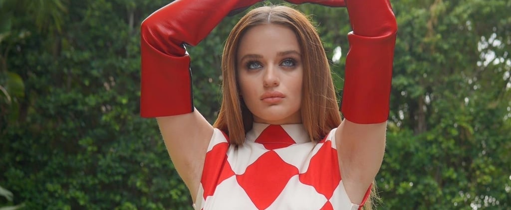 Joey King's Red Checkered Dress For The Kissing Booth 3