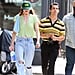 Sophie Turner and Joe Jonas Wear Cardigans and Masks in NYC