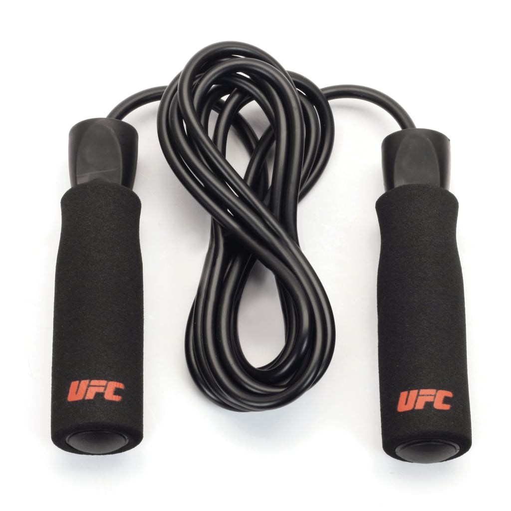 "Since I travel so often for work, I like to carry a jump rope with me. It's a great workout that is able to go anywhere you go."
We recommend: UFC Deluxe Speed Rope ($29)