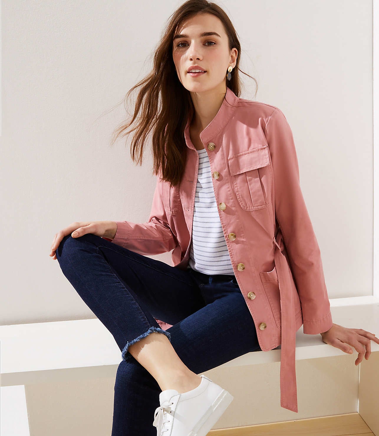 Loft Tie Waist Utility Jacket | 15 
