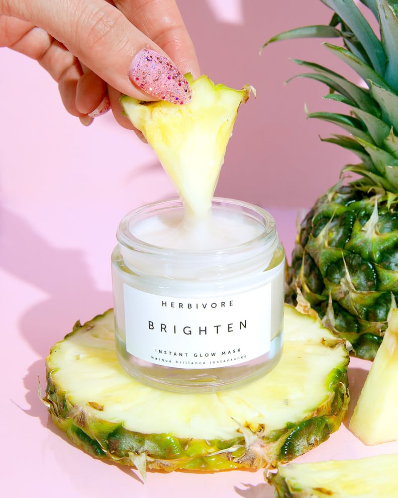 For a Glow-From-Within Complexion: Brighten Pineapple + Gemstone Mask