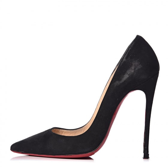 Christian Louboutin Suede So Kate 120 Pumps