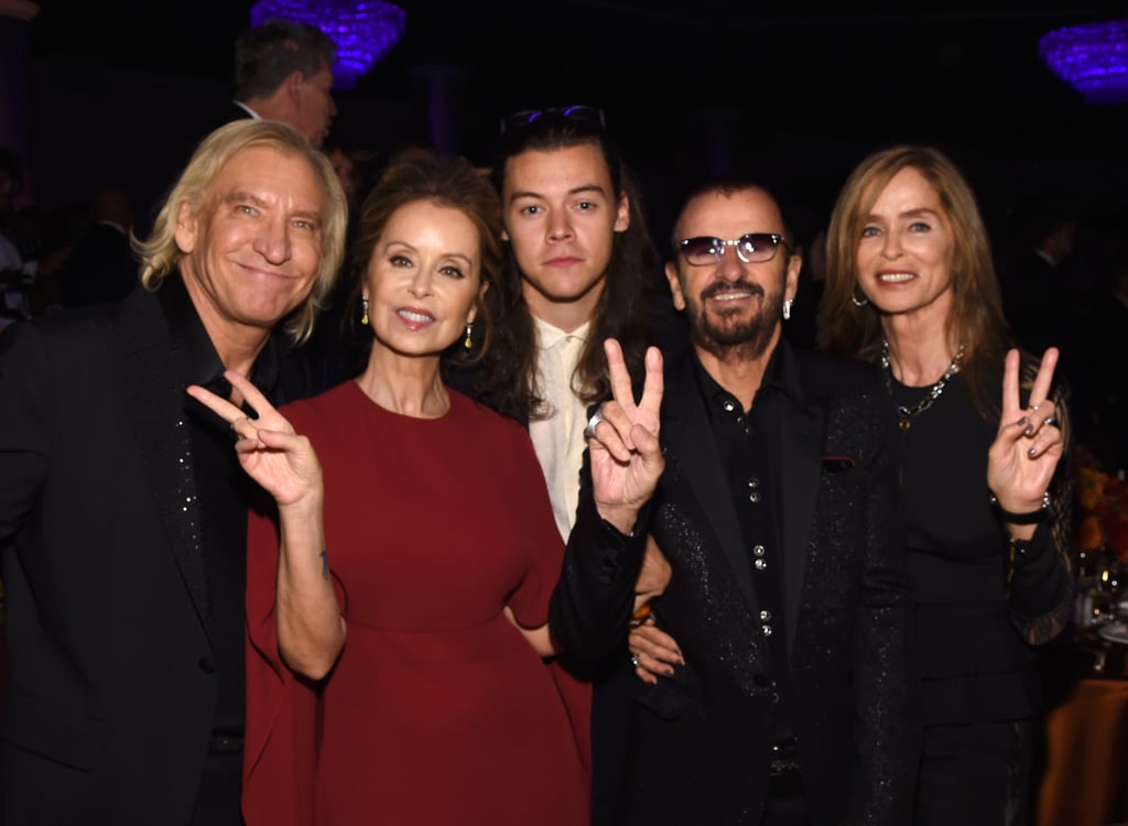 Harry was spotted at a pre-Grammys party honoring industry icon Irving Azoff.  

    Related:

            
            
                                    
                            

            If You&apos;re Not Obsessed With Harry Styles For Some Reason, Allow Us to Help