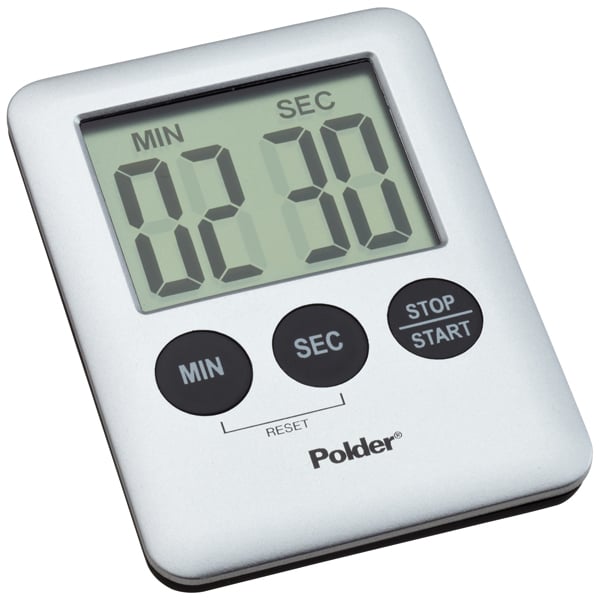Easy-Read Digital Kitchen Timer  Polder Products UK - life.style