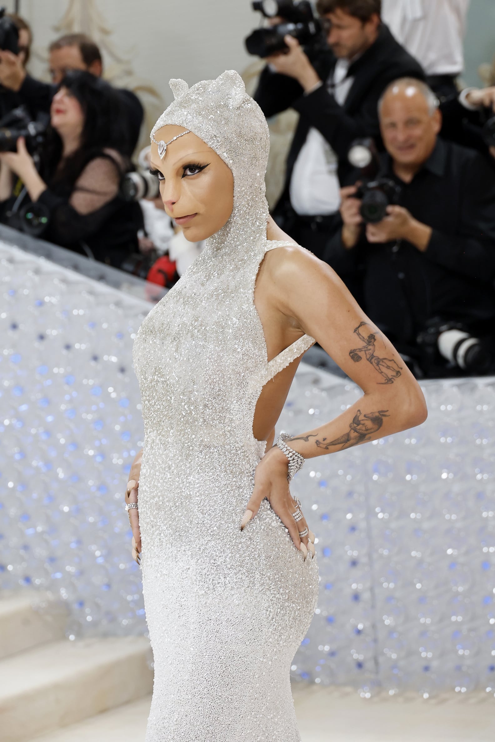 Doja Cat in Oscar de la Renta at the Met Gala 2023 POPSUGAR Fashion