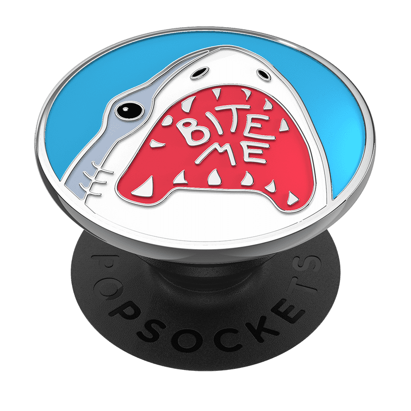 Shark Bites Enamel PopSocket