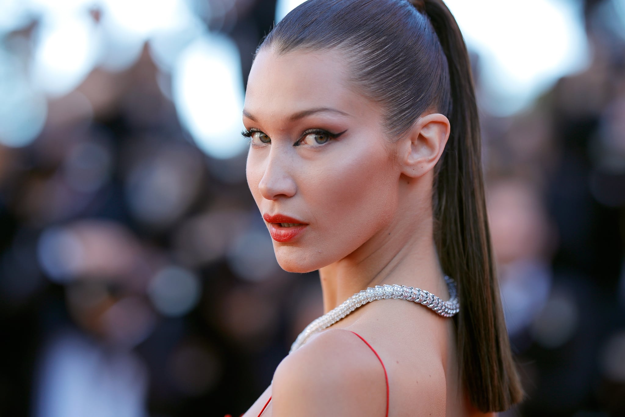 CANNES, FRANCE - MAY 19:  Bella Hadid attends the 
