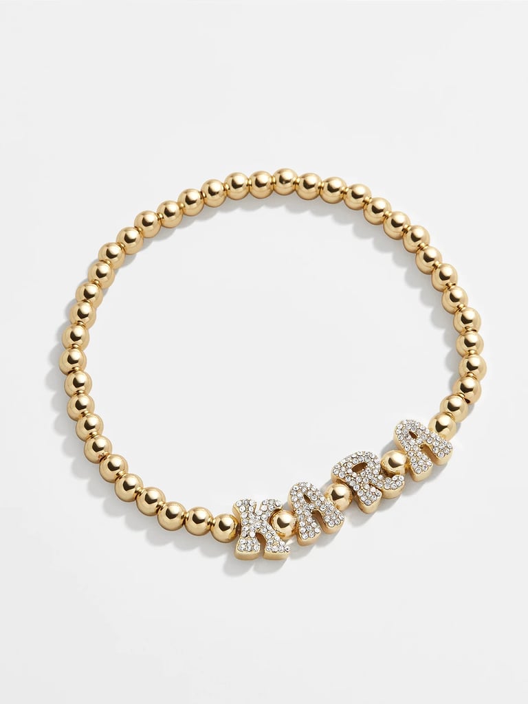 BaubleBar Custom Pisa Bracelet in Gold/Pavé