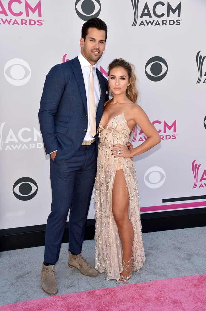 Jessie James and Eric Decker at the 2017 ACM Awards