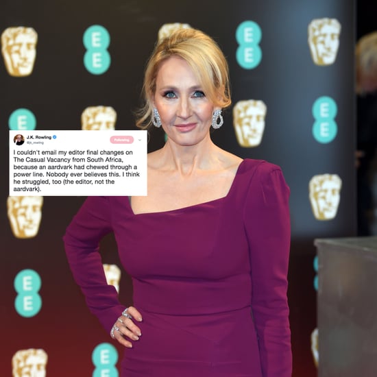 J.K. Rowling Tweet About an Aardvark March 2018