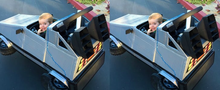 Back to the Future DIY DeLorean Stroller