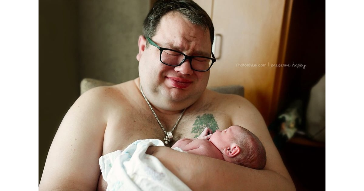 Baby Toddlers Kids Parenting Stunning Photos Of Parents Meeting Their Rainbow Babies Will Take Your Breath Away Popsugar Family Photo 5