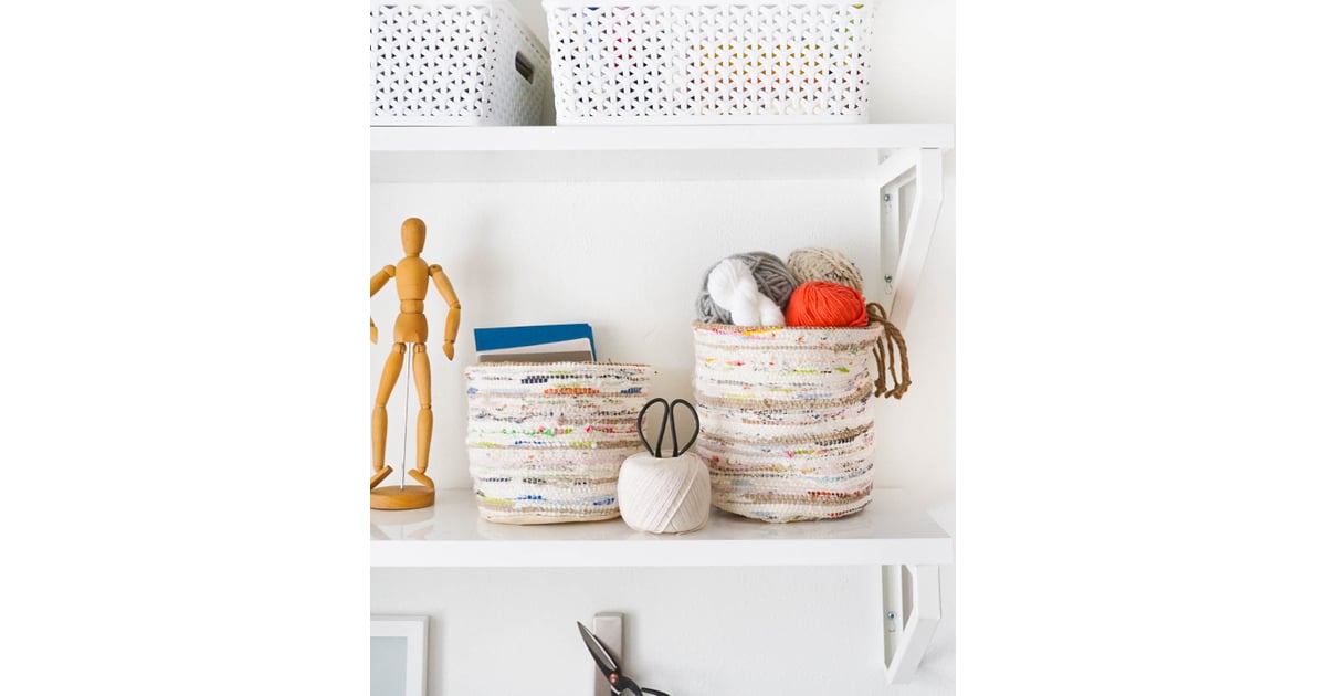 Rug Storage Basket Cool Upcycling Projects to Try in 2023 POPSUGAR