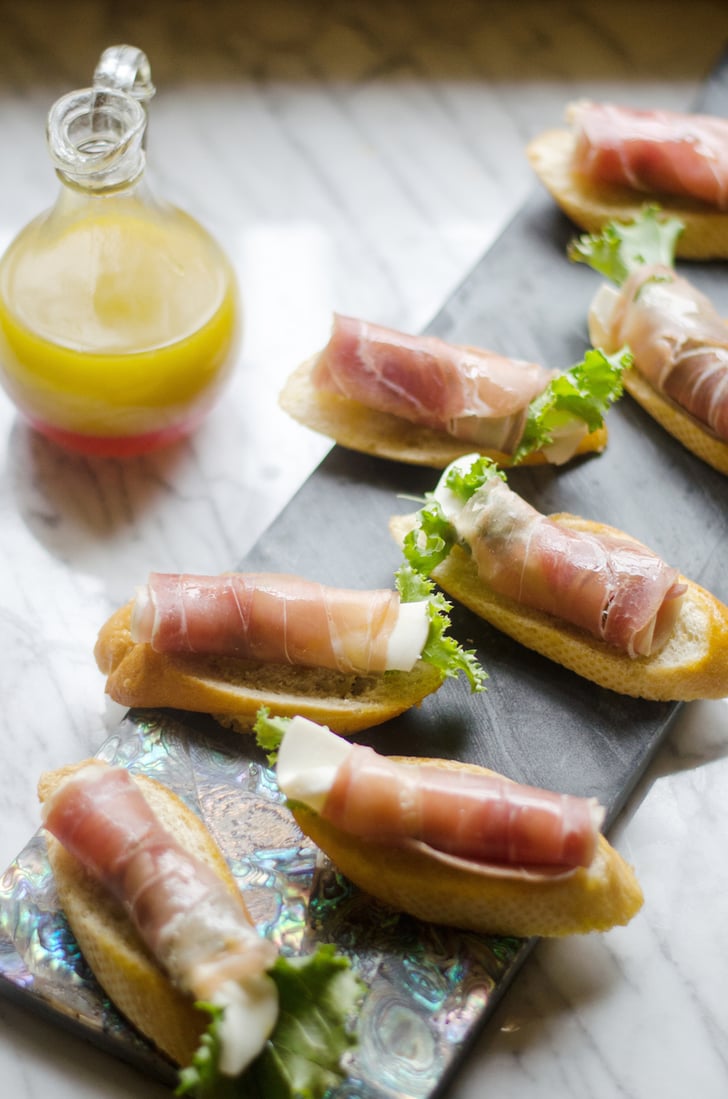 Giada De Laurentiis's Curly Endive, Prosciutto, and Mozzarella
