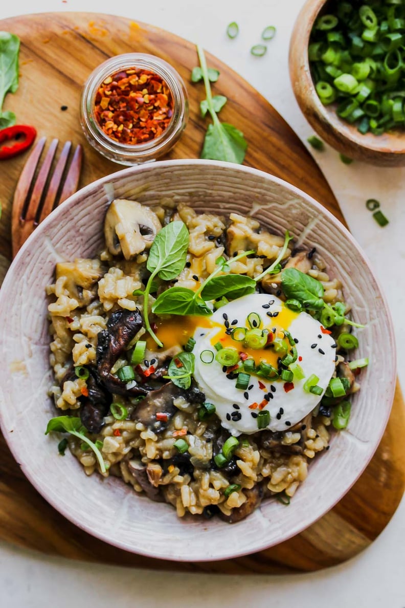 Miso Mushroom Risotto