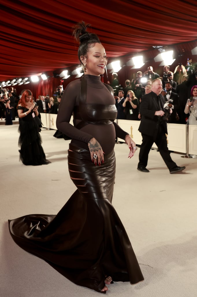 Rihanna's Alaïa Dress at the 2023 Oscars