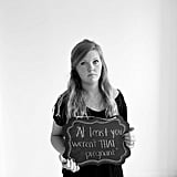 "At least you weren't THAT pregnant."