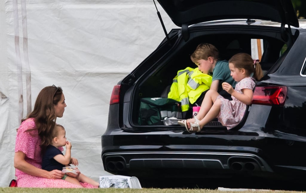 Prince Louis, Prince George, and Princess Charlotte