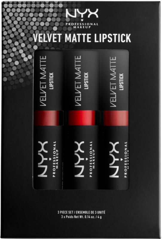 NYX Velvet Matte Lipstick Set