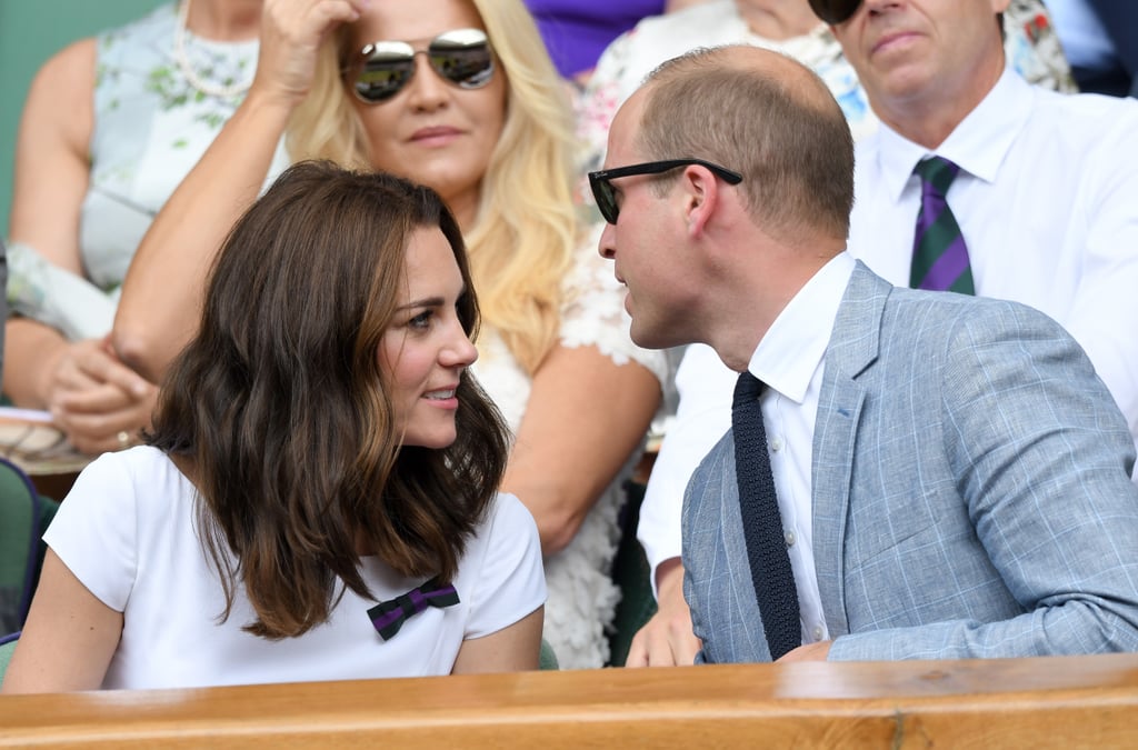 Prince William and Kate Middleton at Wimbledon Pictures 2017