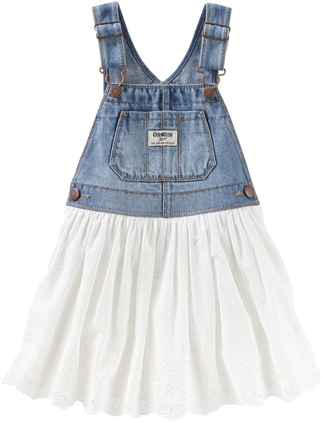 Osh Kosh Eyelet & Denim Jumper ($40)