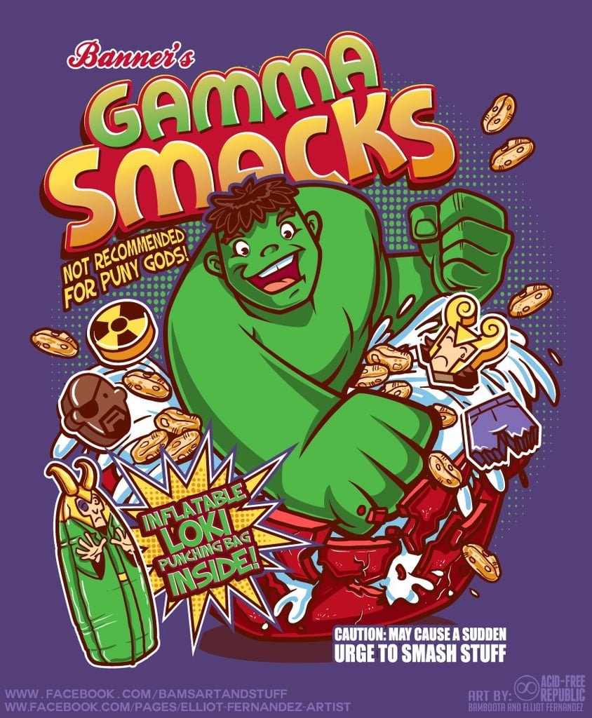 Gamma Smacks Comic Character Cereals Popsugar Tech Photo 2