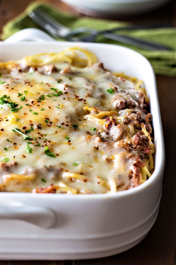 Baked Spaghetti Casserole