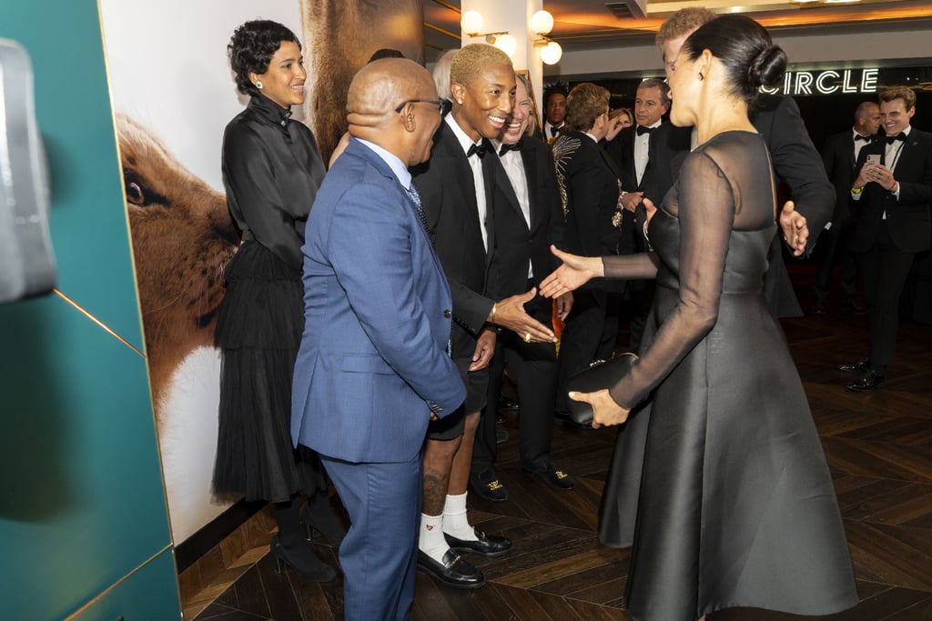 Meghan Markle Prince Harry Lion King Premiere Pictures 2019