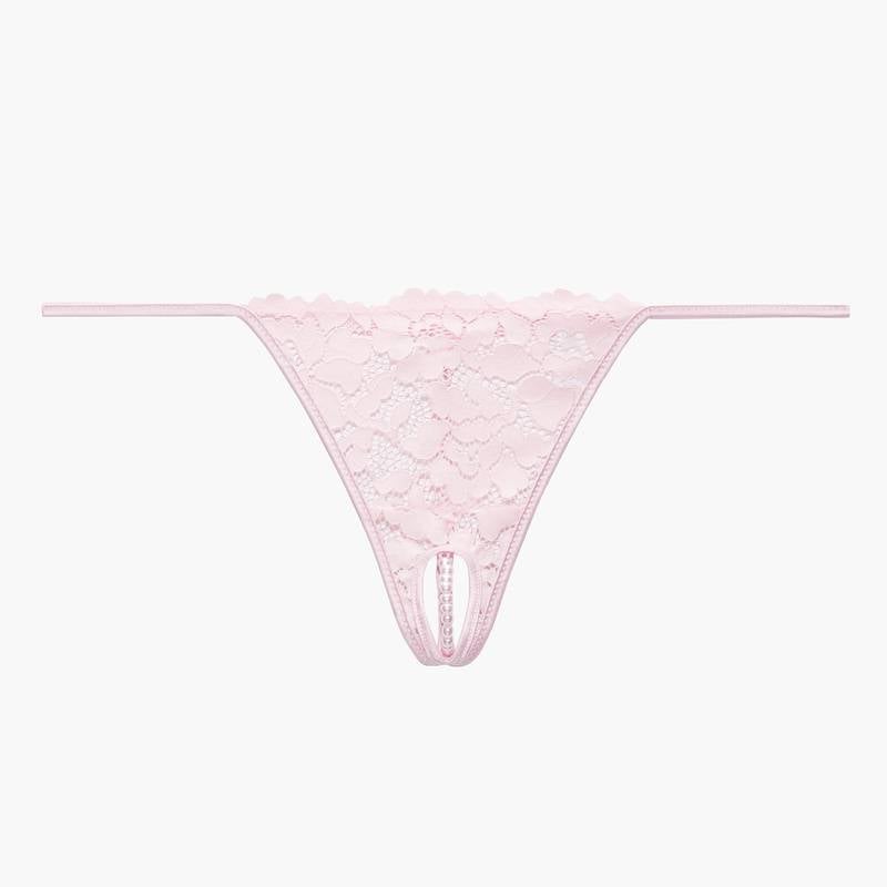 Savage X Fenty Crotchless String of Pearls Thong