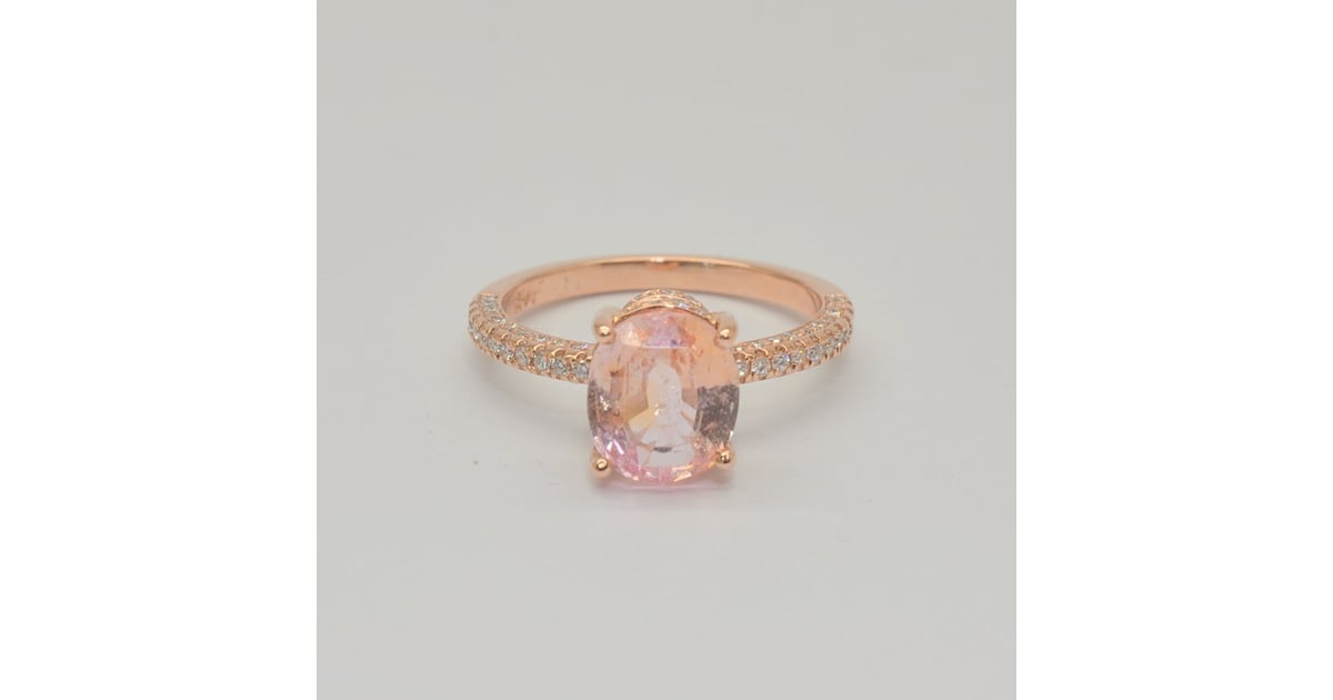 padparadscha engagement rings